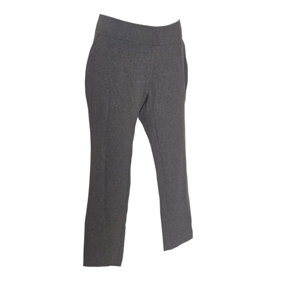 Lands' End Pants, Women's Gray Pull On Straight Leg Leggings size S - Picture 2 of 8